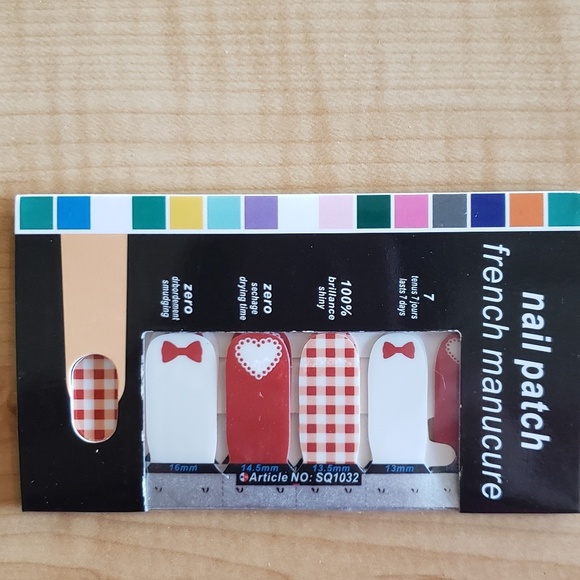 Nail Wraps- Fancy Date - Picture 2 of 6